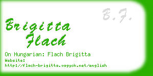 brigitta flach business card